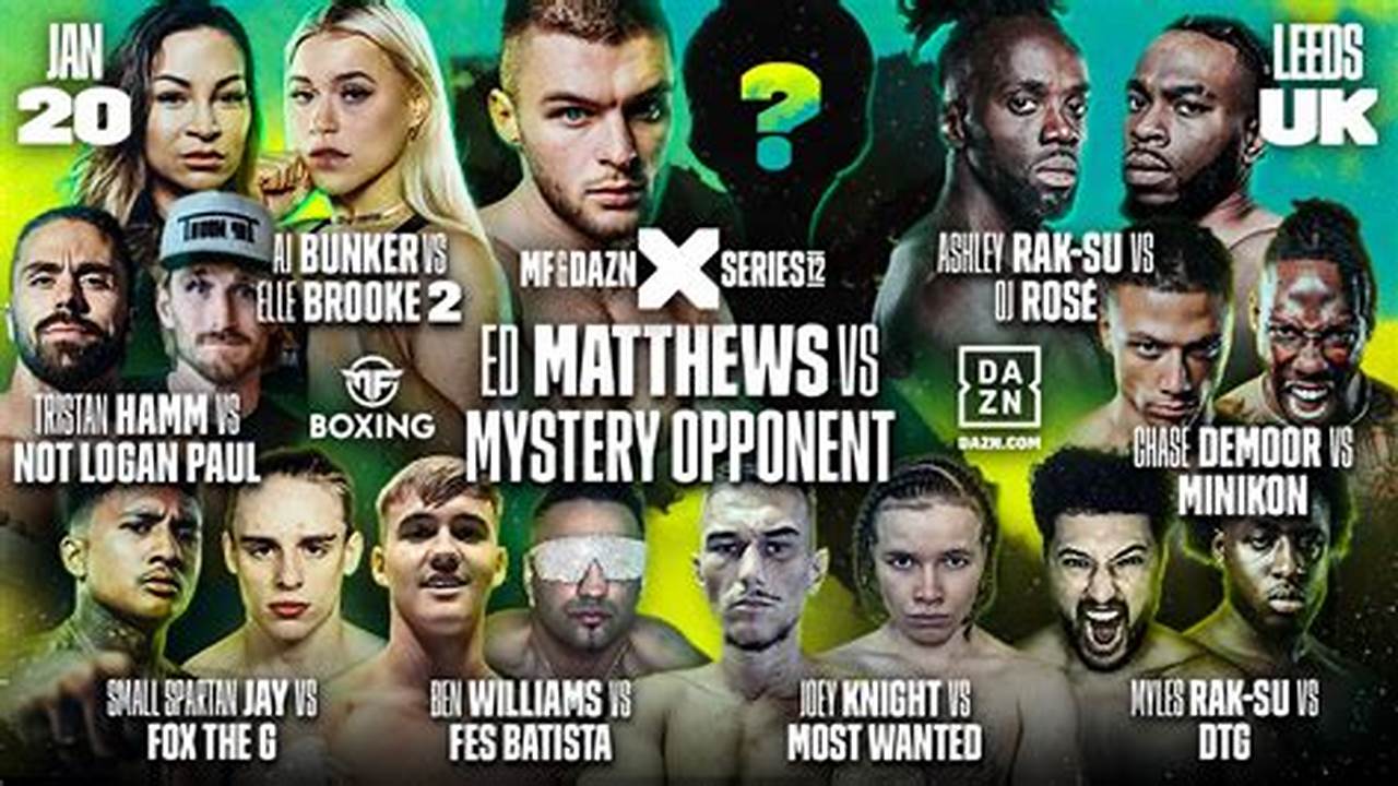 Boxing January 14 2024