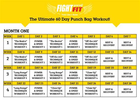 Boxing Training Routine