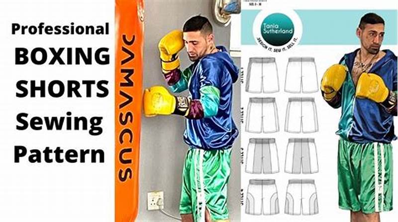 Boxing Trunks Pattern