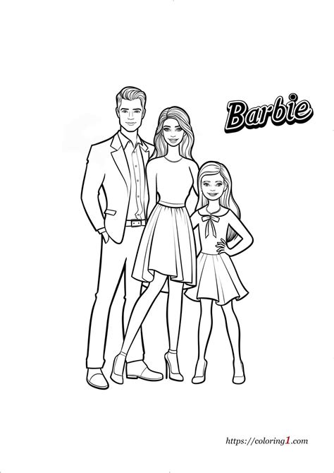 Boy Barbie Coloring Pages