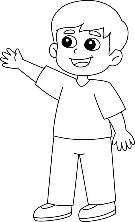 Boy Coloring Pages