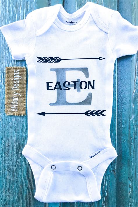Boy Custom Baby Onesies