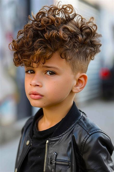 Boy Haircuts Long Curly