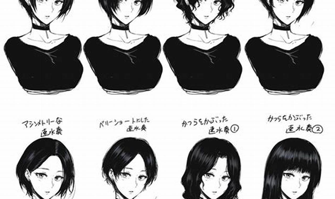 Boycut Hairstyle for Women in Anime