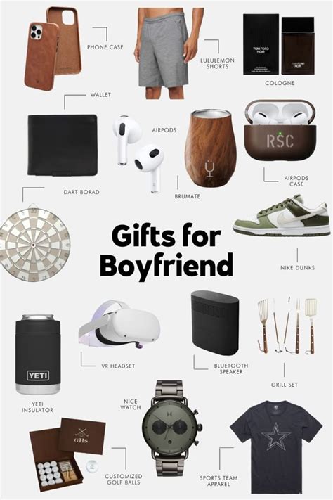 Boyfriend Gifts For Christmas Ideas