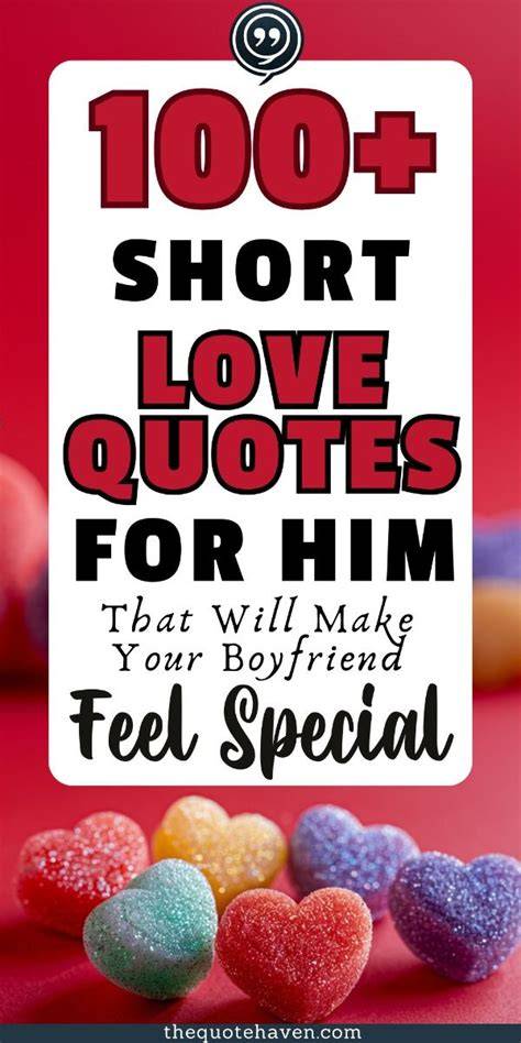 Boyfriend Small Quotes About Love For Him
