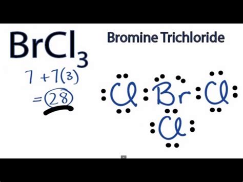 BrCl3 Geometrical Structure