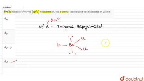 BrCl3 Hybridization