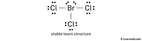 BrCl3 Lewis Structure