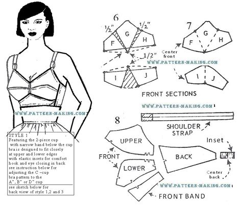 Bra Making Patterns