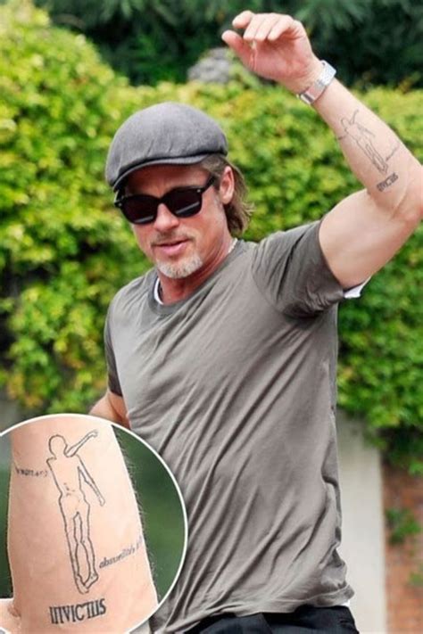 Brad Pitt Tattoos