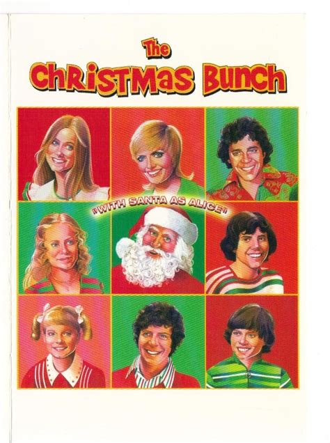 Brady Bunch Christmas Card Template