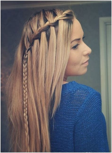 Braid For Long Straight Hair Tumblr Pertaining To Cool Straight Prom