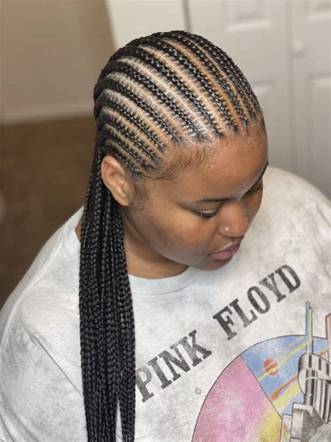 Braided Back Styles