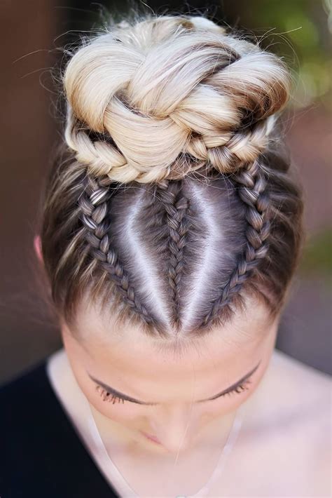 Braided Bun Extravaganza