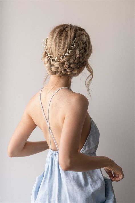 Braided Crown Updo