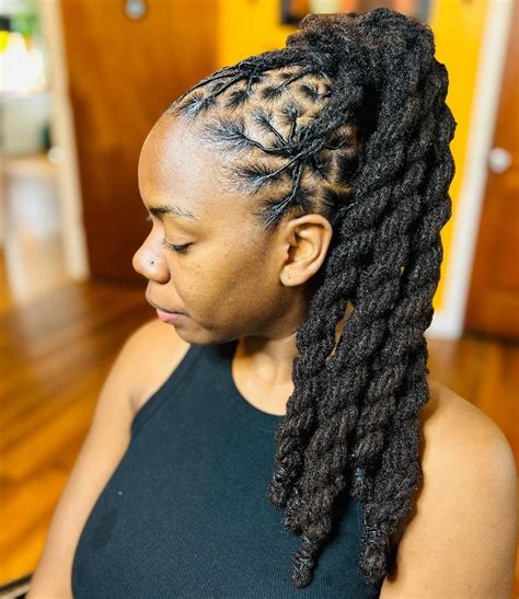 Braided and Twisted Dreadlocks