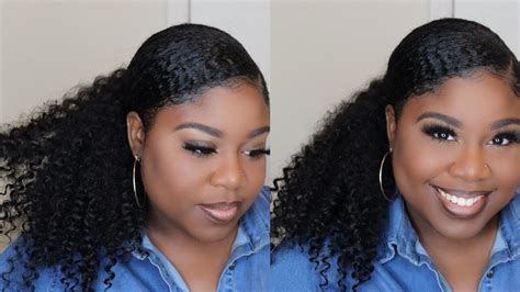 Braidless Crochet Ponytail
