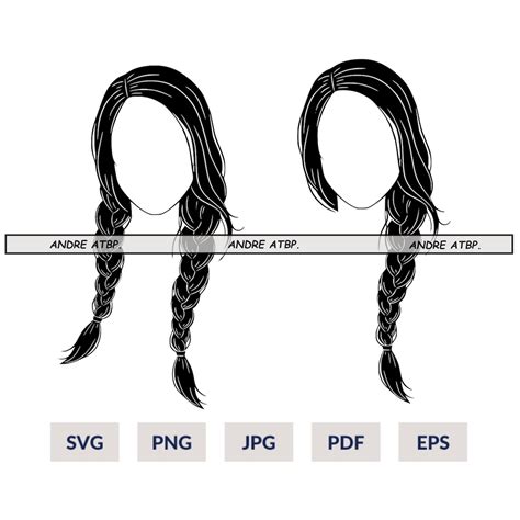 Unleash Your Creative Side with Stunning Braids SVG Designs - Elevate Your Crafting Game Today!