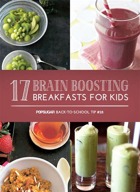 Brain Boosting Breakfasts for Growing Children