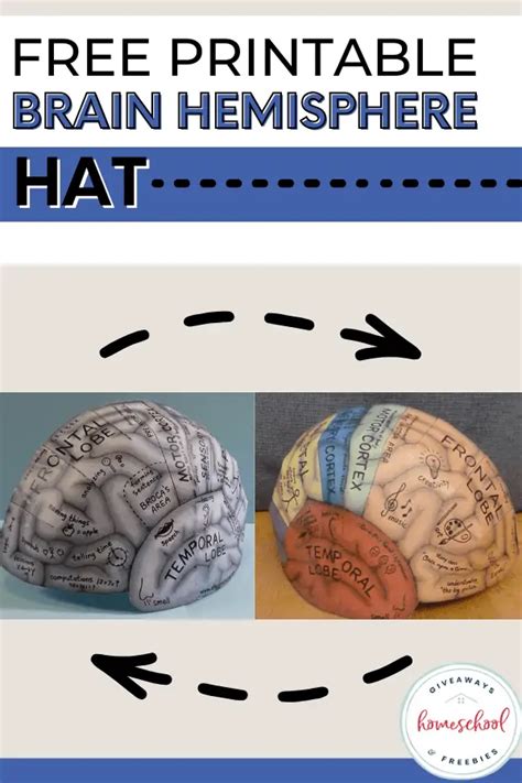 Brain Hat Printable