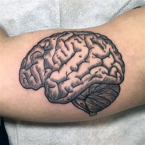 Brain Tattoo Design