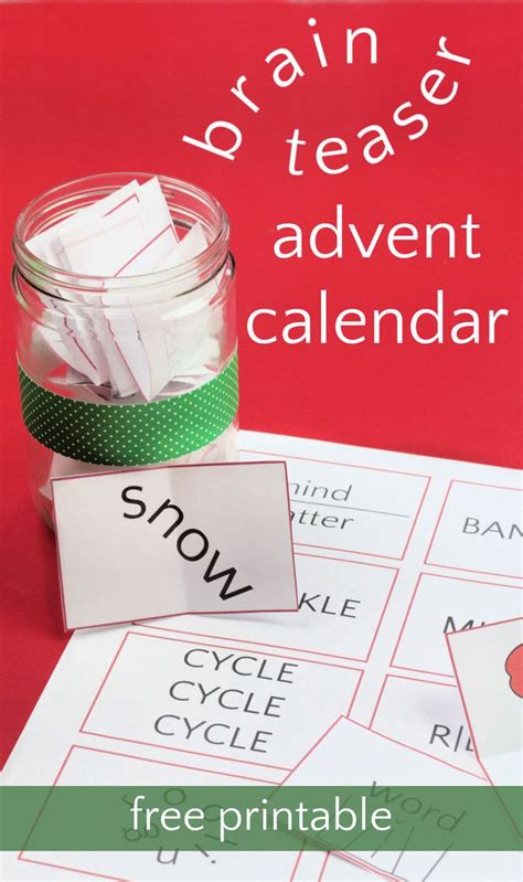 Brain Teaser Advent Calendar