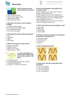 Brainpop Waves Worksheet
