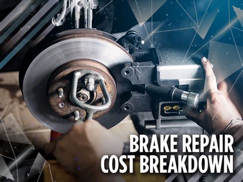 Brake Repair Cost and Budgeting