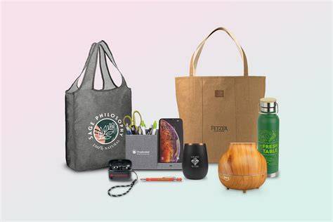 Branded items for giveaways