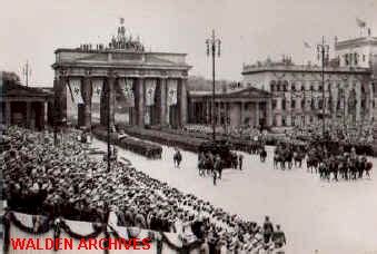Brandenburg Gate Third Reich