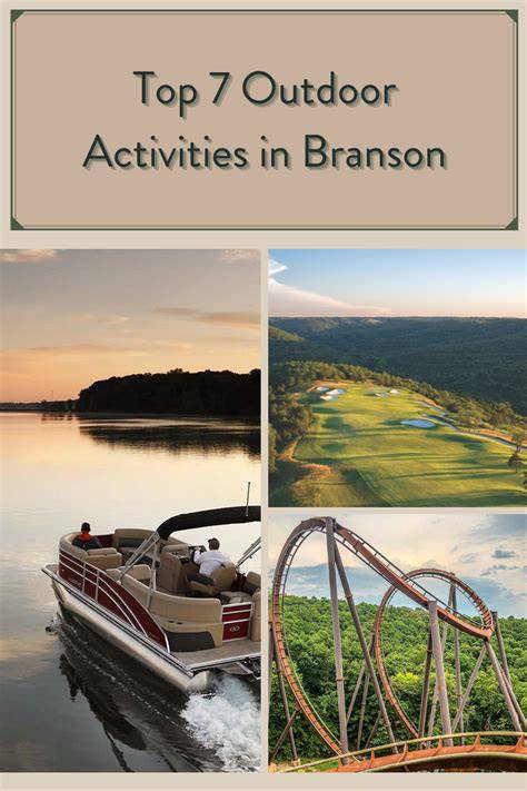 Branson activity options
