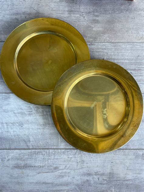 Brass Charger Plates