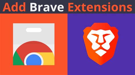 Brave Browser Extensions and Features