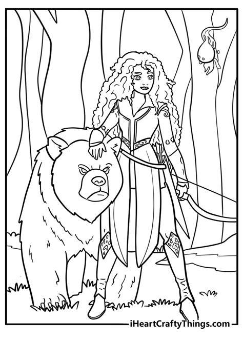 Brave Movie Coloring Pages