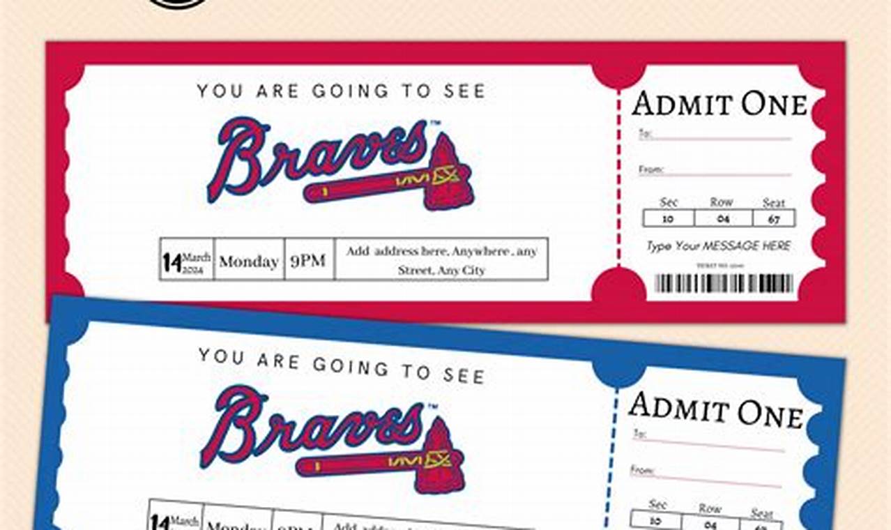Braves Game Tickets 2024