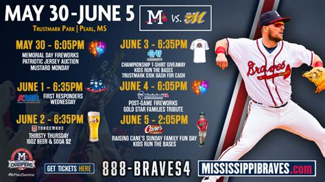 Braves Promo Calendar