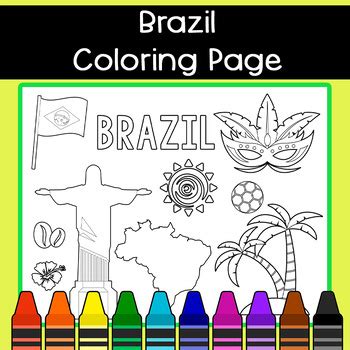 Brazil Coloring Pages