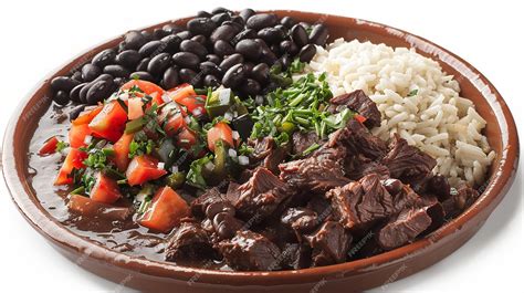 Brazilian feijoada dish