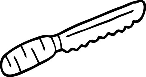 Bread Knife Drawing