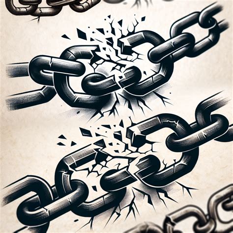 Break Chains Tattoo