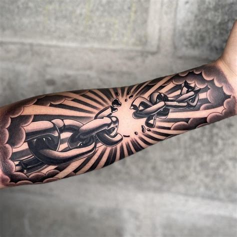 Breaking Chains Tattoo
