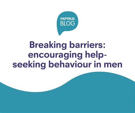 Breaking Down Barriers to Help-Seeking Behavior
