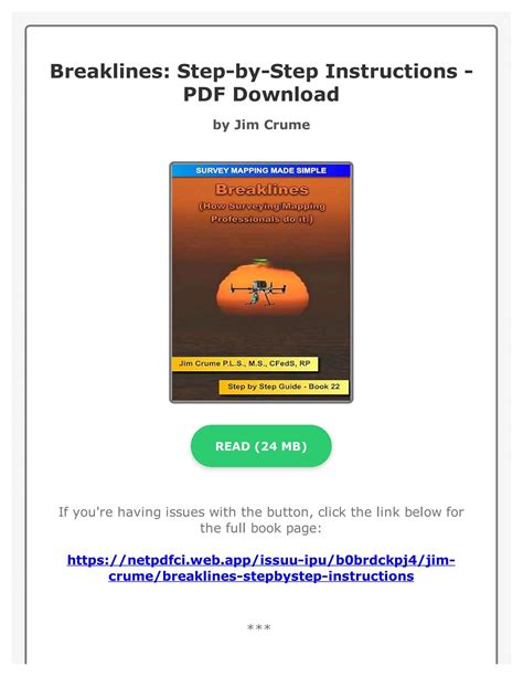 Breaklines: Step-by-Step Instructions