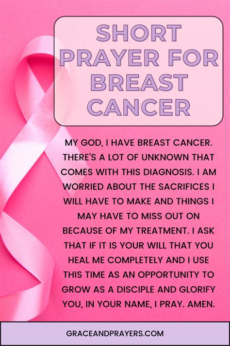 Breast Cancer Prayer Quotes