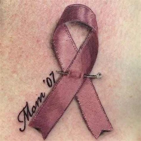Breast Cancer Tattoo For Mom