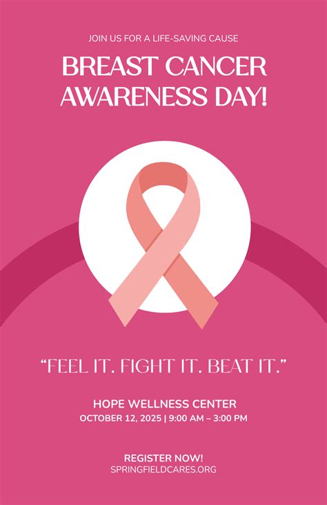 Breast Cancer Template Free Download