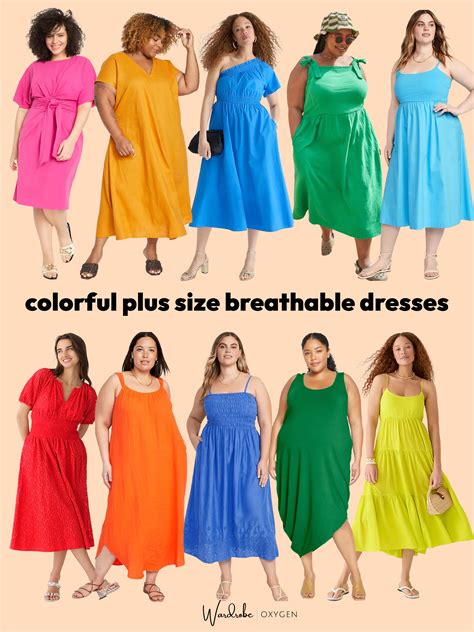 Breathable Plus Size Dress