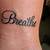 Breathe Tattoos Wrist