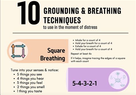 Breathing and Grounding Exercises Breathing and Grounding Exercises
